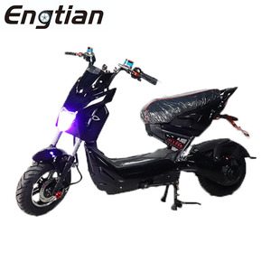 Engtian Citycoco Young Nouveau design À la mode CE Le moins cher Moteur de scooter assisté par pédale Motocyclette électrique puissante pour <span class=keywords><strong>adulte</strong></span> - Product Image 4