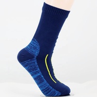 Chaussettes de randonnée en nylon imperméables et respirantes pour hommes, avec logo personnalisé, pour l'hiver, les sports de plein air, le ski et la pêche, grandes tailles, 3 couches