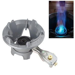 YIUAN exterior aspecto delicado hogar cocina LPG solo Industrial hierro fundido 1 quemador Wok estufa <span class=keywords><strong>para</strong></span> restaurante y Hotel - Product Image 1