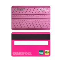 Tarjetas de PVC CR80 Personalizadas, NFC/RFID 13.56MHz, Resistentes al Agua, para Pagos/Estaciones de Servicio/Hoteles, Uso Comercial, Chip 1K NT215 213 216