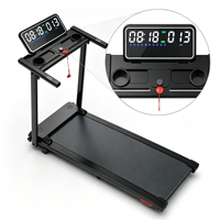 Tapis Roulant Elettrico Pieghevole FRS con Display LCD Intelligente, Inclinazione Automatica e Motore Silenzioso da 2.5HP per Uso Domestico e Commerciale