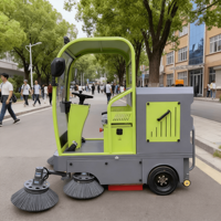 Nouvelle balayeuse industrielle autopropulsée à batterie électrique haute pression ConTour Ride-On pour le nettoyage des sols d'entrepôt
