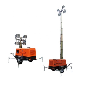 Torre de luz externa galvanizada, 9 metros de altura extensível da máscara hidráulica - Product Image 3