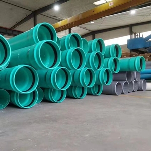 ASTM D3034 Yeşil 6 inç Dış Çap 159,4 mm PVC Yüksek Basınçlı Dayanıklı Kanalizasyon Drenaj Borusu SDR35 - Product Image 3