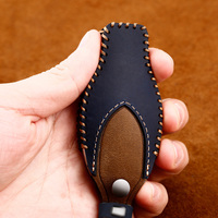 Keyyou — étui de clé de voiture en cuir véritable, pour Mercedes Benz W205, W213, GLC 260, C200, CLA, W176, W177, GLA, W213, GLK, accessoires