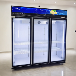 Réfrigérateur vertical pour boissons, robuste, professionnel, commercial, <span class=keywords><strong>vitrine</strong></span> de présentation avec porte en verre - Product Image 4