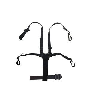 เข็มขัดนิรภัยสำหรับเด็กแบบห้าจุดสำหรับรถเข็นเด็กแบบมีเก้าอี้สูง สีดำ - Product Image 5