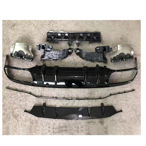Nuovo Diffusore Posteriore Stile <span class=keywords><strong>AMG</strong></span> C63 di Alta Qualità con Terminali di Scarico Plug and Play per Mercedes-Benz <span class=keywords><strong>Classe</strong></span> C W205 C205 Coupé - Product Image 2