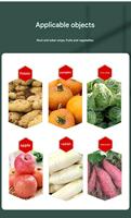 Broyeur de légumes agricole automatique, hachoir électrique pour la transformation des aliments agricoles de grande capacité