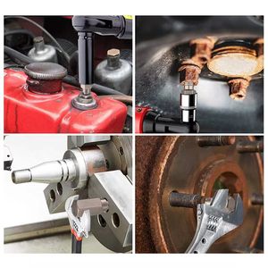 Nuovo Kit Estrattore Viti da 25 <span class=keywords><strong>Pezzi</strong></span> Sistema Britannico in Acciaio Cromo Vanadio, Estrattore per Bulloni Esagonali, Attrezzi per Rimozione <span class=keywords><strong>Auto</strong></span> - Product Image 3