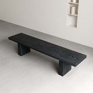 Sgabello Moderno Semplice in Legno Massello per Camera da Letto, Ottomana per Soggiorno, Sgabello Domestico per il Riposo a Fondo Letto - Product Image 5