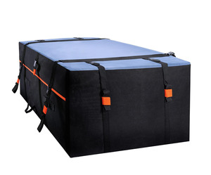 Sac de toit pour voiture, échantillon gratuit, imperméable, protection solaire, pliable, avec tapis antidérapant pour véhicule, 425L - Product Image 1