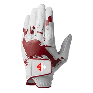 Gants de golf sur mesure en cuir véritable Cabretta, fournisseur OEM, qualité supérieure, pour homme, main gauche. - Product Image 2