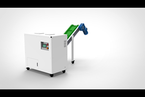 เครื่องทำลายยางรถยนต์แบบสองเพลาเครื่องทำลายแบบอัตโนมัติ - Product Image 3