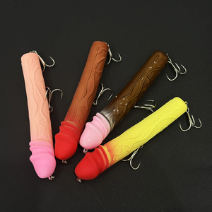 Esca Artificiale da <span class=keywords><strong>Pesca</strong></span> Topwater 150mm 45g, Crankbait a Forma di Pene, Wobbler per Luccio, Esca Dura per <span class=keywords><strong>Pesca</strong></span> <span class=keywords><strong>in</strong></span> <span class=keywords><strong>Mare</strong></span> - Product Image 4