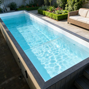 Peut être associé aux piscines conteneurs, pour les jardins familiaux et les hôtels, offrant l'expérience de baignade estivale idéale - Product Image 1