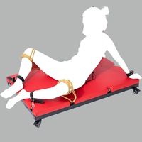 Produits pour adultes Accessoires sexuels Cadre de punition Membres fixes Jambe fendue forcée Reliure de chaise Retenue BDSM Meubles sexuels