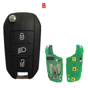 Clé à distance de rechange CN009055 pour Citroën pour <span class=keywords><strong>Peugeot</strong></span> 208 <span class=keywords><strong>2008</strong></span> 508 308 C3 (2017-2022) Aes 4A 433MHZ - Product Image 4