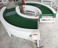 Convoyeur à bande à bord cisaillant en acier au carbone 45 90 180 degrés pour PVC et PU, pour ligne de production