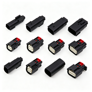 33472-0606 33482-0601 Soket Kabel Mobil Konektor Terminal Kabel Listrik 2 4 6 8 12 Pin Housing Konektor Otomatis - Product Image 1