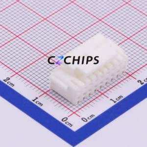 P2026-2x9P Housing (Wire-to-Board / Wire-to-Wire) P=2mm Connector ( Jack Structure: 2x9P )( Pitch: 2mm )( Row Spacing: 2mm ) - Product Image 1