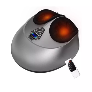Venta al por mayor de alta calidad de encargo temperatura calor profundo masaje vibratorio <span class=keywords><strong>Digital</strong></span> pie masajeador TODO ABS 50W pagar en pie máquina 220V/110V - Product Image 1