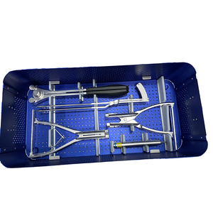 Orthopedic Spinal MIS <strong>Surgery</strong> <strong>Instruments</strong> <strong>Minimally</strong> <strong>Invasive</strong> Percutaneous Pedicle Screws MISFIX 5.5MM <strong>Instrument</strong> Set