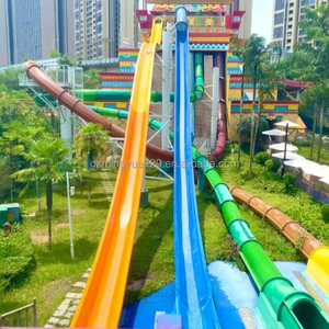 Grand toboggan aquatique, <span class=keywords><strong>piscine</strong></span>, toboggan en fibre de verre, parc aquatique, installations de divertissement - Product Image 4