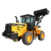 Kualitas Sempurna Pilihan Terbaik JinGong Diesel Mini Front Wheel Loader 1.7CBM Bucket Mesin Penggali Efisiensi Tinggi