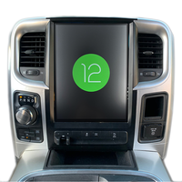 Radio stéréo 13 pouces Android Tesla Style 4G WIFI sans fil Carplay pour Dodge Ram 1500 2013 2015 2018 Upgrade Headunit NAVI
