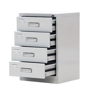 4 <b>Drawer</b> Metal <b>Filing</b> <b>Cabinet</b> With Lock Office Storage <b>Cabinet</b> Small File <b>Cabinet</b> For Home Or Office Use - Product Image 2