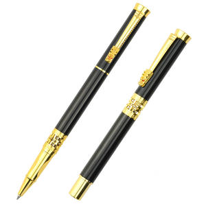 Stylo gel à bille de haute qualité, stylo en métal de luxe, stylo gel dragon - Product Image 1