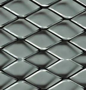Maille expansée en acier inoxydable enduite <span class=keywords><strong>de</strong></span> polymère anti-âge pour filtres anti-UV, pour applications extérieures longue durée, pliage et découpe - Product Image 2
