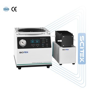 Concentrador centrífugo de vacío integrado SCITEK 800-2000 rpm con bomba de diafragma resistente a la corrosión y control de temperatura de dos etapas - Product Image 5