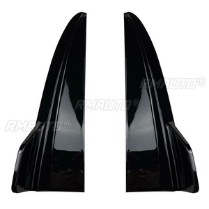 Rear Bumper Lip Diffuser Side Spoiler <b>Splitter</b> for Mercedes-Benz C-Class W205 C180 C200 C260 C43 AMG 2015-2021 Body Kits - Product Image 2
