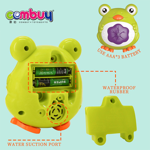 <span class=keywords><strong>Jouet</strong></span> de <span class=keywords><strong>bain</strong></span> pour bébé, pulvérisateur d'eau électrique en forme de grenouille - Product Image 3