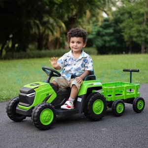 Tractor Eléctrico <span class=keywords><strong>para</strong></span> Niños de 1 a 7 Años, con Remolque, 12V, Modelo Nuevo - Product Image 4