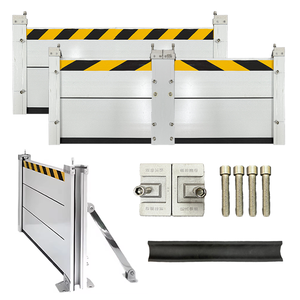 Barrière anti-inondation en aluminium Panneau métallique pour porte de garage Barrière anti-inondation amovible - Product Image 1