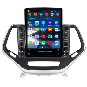 कार ऑटो रेडियो चेरोकी जीप 5 2014-2018 के लिए कार वीडियो रिकॉर्डर आरडीएस डीएसपी कार मल्टीमीडिया प्रणाली 4G LTE ऑडियो सिस्टम एफएम