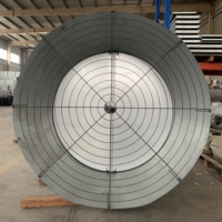 Ventilateur d'extraction conique silencieux à entraînement direct axial avec grille papillon renforcée pour les fermes avicoles