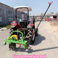 Vente directe usine : Faucheuse à barres oscillantes 3 points pour tracteur, machine de coupe d'herbe agricole, faucheuse à mouvement alternatif