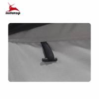 Muschelförmiges Dachzelt aus Aluminium mit Hartschale, seitlicher Öffnung, wasserdicht, schneller Aufbau, für 3-4 Personen, 4x4-Truck, SUV, Overland-Camping