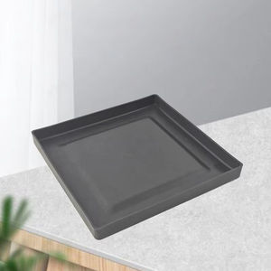 Maceta Pequeña Cuadrada de Plástico para Jardín, Balcón, Exterior, para Semillas y Flores, Estilo Nórdico Minimalista, Modelo Mola - Product Image 4