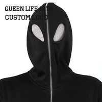 Verdant Strokes – Sweat à capuche zippé avec broderie de logo personnalisé, 1 pièce, anti-boulochage, livraison dans tout le Népal