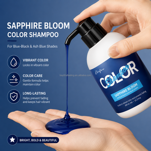 Shampooing Blue Infuse avec formule nourrissante et anti-laiton pour le traitement de la teinture des cheveux argentés - Product Image 1
