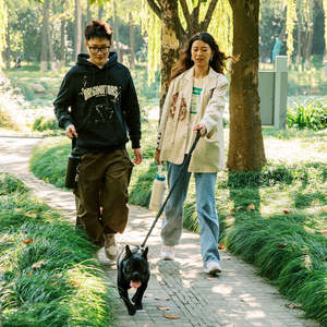 Botella de Agua Portátil 3 en 1 <span class=keywords><strong>para</strong></span> <span class=keywords><strong>Perros</strong></span>, Tazón de Acero Inoxidable Aislado, Comedero y Bebedero <span class=keywords><strong>para</strong></span> Viajes al Aire Libre - Product Image 6