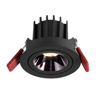 Haute qualité pour le projet 7w réglable COB LED downlight 12w 20w 30w