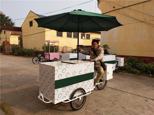 Meilleur prix électrique <span class=keywords><strong>solaire</strong></span> camions de crème glacée chariot de nourriture Tricycle vélo de crème glacée MobileTricycle congélateur vélo - Product Image 5