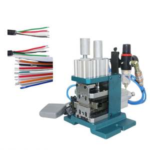 Machine à dénuder électrique pneumatique pour dénuder et couper les fils d'ordinateur, les fils isolés, les câbles de distribution et les câbles téléphoniques - Product Image 2