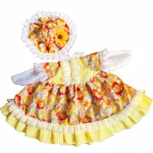 Vêtements de Porcherie pour Animaux de Compagnie en Gros, Nouveau Style 2026, Tenues Lolita en Polyester Portables, Coupe Princesse, Motif Canard Blanc de Dessin Animé, Populaires - Product Image 6